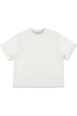 DOUUOD KIDS T-shirt med logomærke