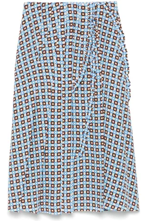 ERMANNO SCERVINO Midi-nederdel med tryk