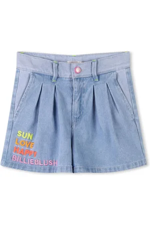 Billieblush Denimshorts med plisseret detalje