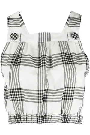 Lisa Marie Fernandez Ternet cropped Blouson top
