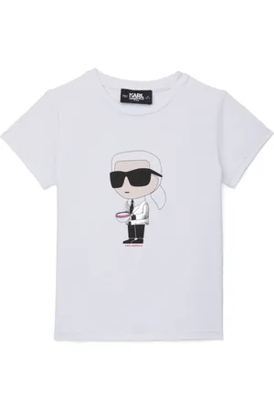 Karl Lagerfeld Kortærmet Ikon T-shirt