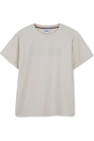 HUGO BOSS T-shirt med logobroderi