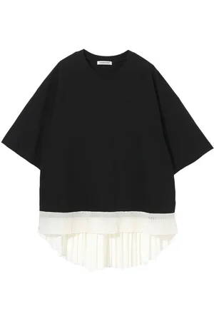 UNDERCOVER T-shirt med plisseret kant