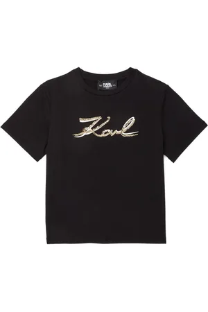 Karl Lagerfeld Kortærmet Signature T-shirt