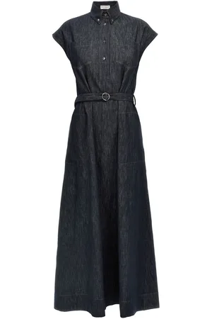 Brunello Cucinelli Kjole i denim