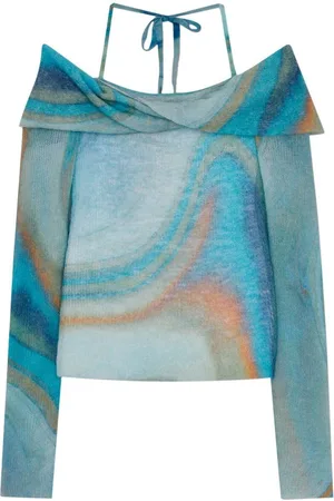 Simkhai Strikket Cambria top med halterneck