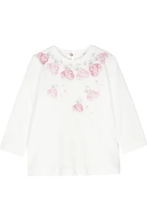 MONNALISA T-shirt med blomstertryk