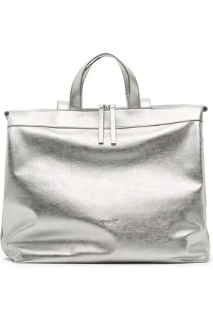 MARSÈLL Tote med metallisk finish