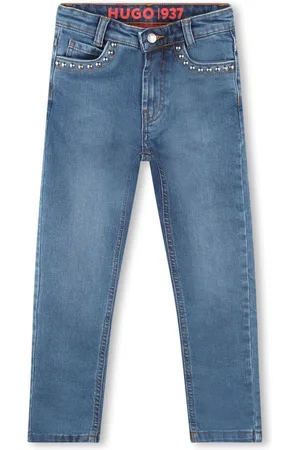 HUGO BOSS Jeans med nitter