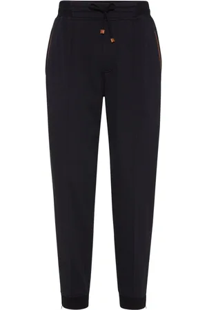 Brunello Cucinelli Joggingbukser med kantning