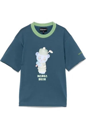Emporio Armani T-shirt med mærkedetalje