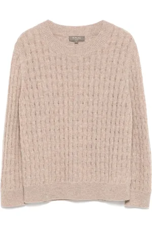 N.PEAL Ribstrikket sweater