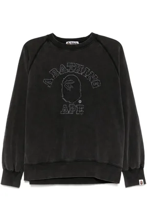 A Bathing Ape Sweater med logomærke