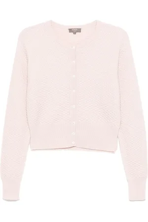 N.PEAL Cardigan med syningsdetaljer