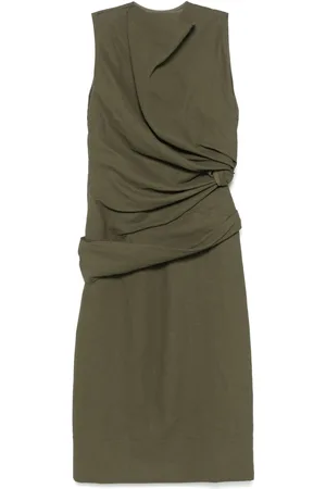Jil Sander Lang draperet kjole