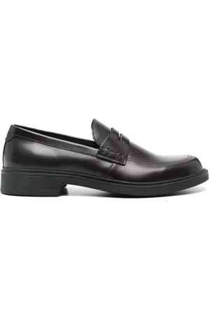 HUGO BOSS Loafers i læder