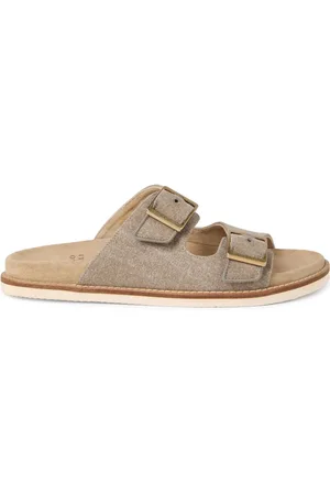 Brunello Cucinelli Sandaler i ruskind