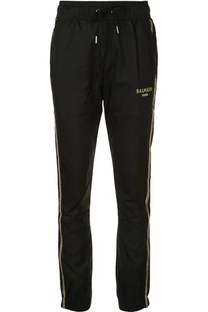 PUMA Vævet joggingbukser - BLACK