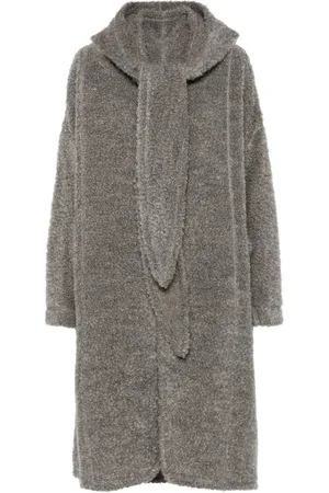 Issey Miyake Frakke i uld med loops