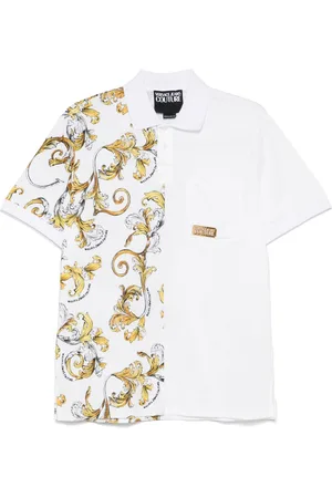 VERSACE Polo med Baroccoflage-tryk