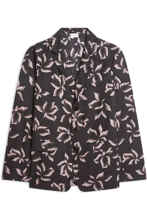 DRIES VAN NOTEN Blazer med tryk