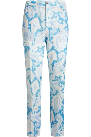 Etro Paisley-mønstrede bukser