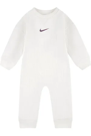Nike Ribstrikket buksedragt med logotryk