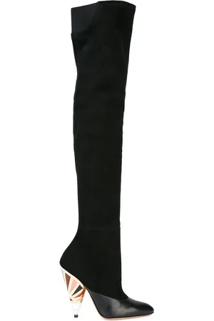 Givenchy Printed heel over-the-knee boots