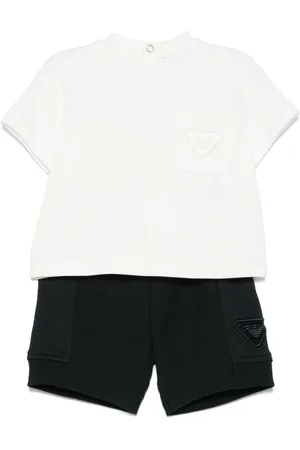 Emporio Armani Shortssæt med broderet logo