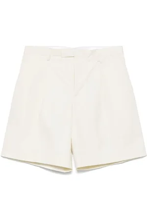 LARDINI Shorts med plisseret detalje