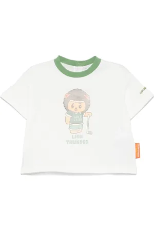 Emporio Armani T-shirt med tegneserietryk