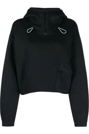 Nike Hættetrøje med lynlås og snoretræk