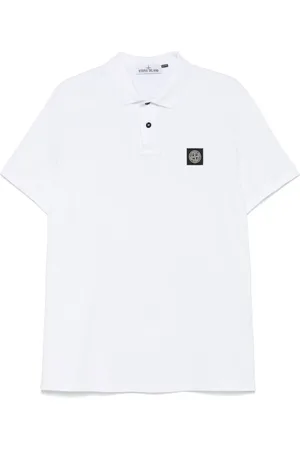 Stone Island Piqué-vævet polo