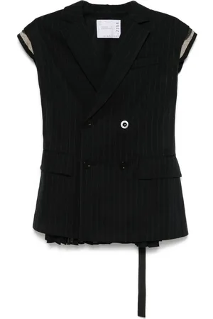 SACAI Nålestribet vest
