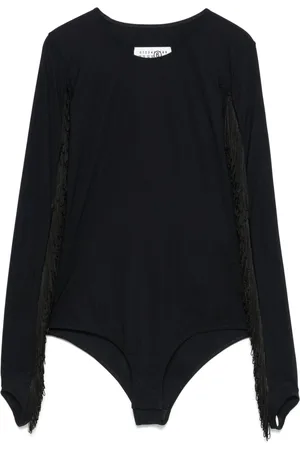Maison Margiela Bodysuit med frynser