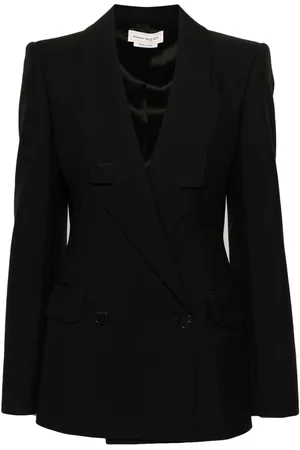 Alexander McQueen Dobbeltradet blazer