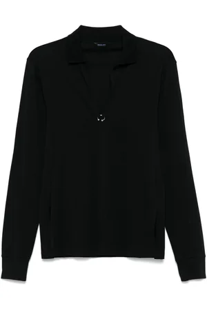 MUGLER Polo med piercing-detalje
