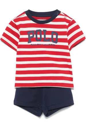 Ralph Lauren Stribet shortssæt