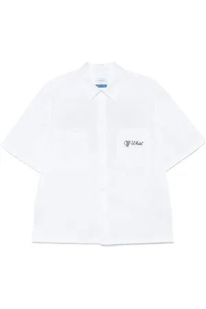 OFF-WHITE Skjorte med broderet logo