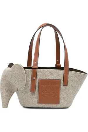 Loewe Lille Felt Elephant Basket tote fra 2021