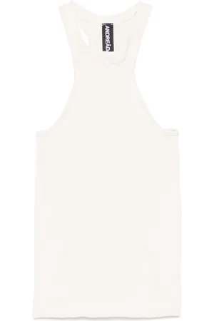 ANDREADAMO Finribbet tanktop