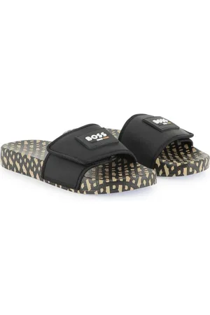 HUGO BOSS Sandaler med logotryk