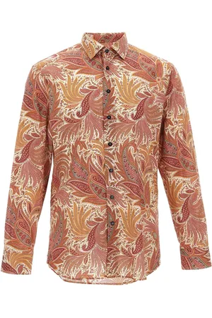 Etro Skjorte med paisley-blomstertryk