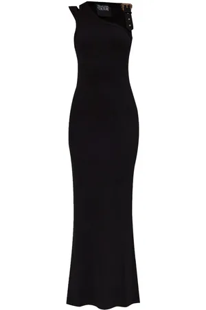 VERSACE Maxi-kjole med udskæringsdetalje