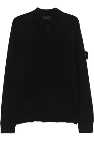 Stone Island Polo-sweater med kompasmærke