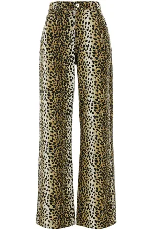 BLUMARINE Jeans med tryk