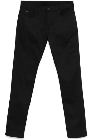 Emporio Armani Smalle jeans med logoplade