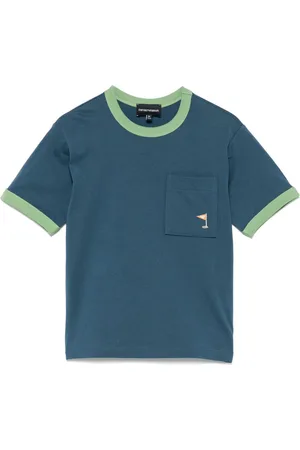 Emporio Armani T-shirt med brede ærmer