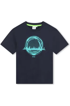 HUGO BOSS T-shirt med grafisk tryk