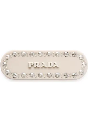 Prada Hårspænde med logoplade
